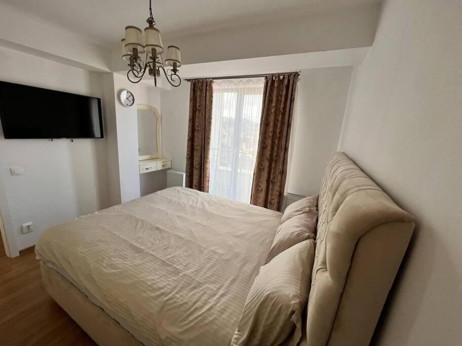 Central Apartment With Panoramic View 布拉索夫 外观 照片